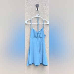 Libbie Day Romper in Blue